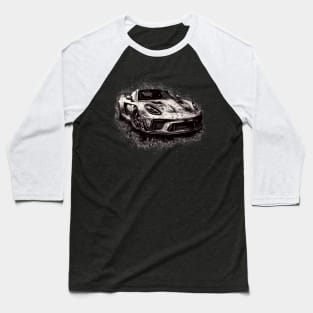 Porsche Carrera GT Baseball T-Shirt